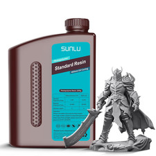 SUNLU Upgraded 2KG Standard 3D Printer Resin, 405Nm Uv-Curing Resin LCD/DLP/SLA picture