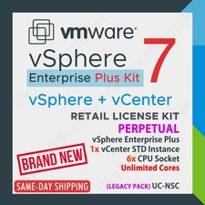 VMware vSphere 7 Enterprise Plus 6 CPU License Key + vCenter STD VS7-EPP-6AK-C picture