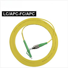 [2pcs] 1M LC APC-FC APC Simplex OS2 9/125 Patch Cord LSZH FTTH Fiber Cable picture