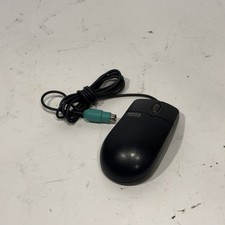 Vintage Dell Microsoft IntelliMouse 1.3A PS/2 Ball Mouse X06-08811 Black picture