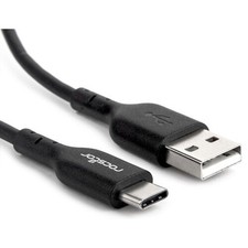 Rocstor Y10C144-B1 USB-C to USB-A USB type-C Male to USB-A Male USB 2.0 3ft picture