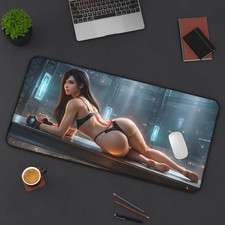 Tifa Lockhart Mouse Pad, Anime Desk Mat, Anime Gaming Mouse Pad X2415 picture