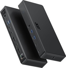 Acer 15-in-1 Laptop Docking Station Support DisplayLink Triple Monitors [New] picture