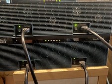 CISCO Router C3945E-VSEC/K9 C3900-SPE250/ K9 2x PWR-3900-AC  TESTED 157-3.M8.bin picture
