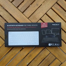 Brand New Macally Wireless Quick Switch Bluetooth Keyboard picture
