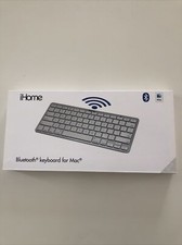 iHome Wireless Bluetooth Keyboard for MAC in Silver with Original Box picture