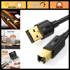 15ft USB A to B Printer Cable, High Speed Compatible with HP, Canon, Brother picture