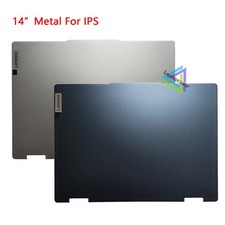 14'' Lcd Back Cover IPS For Lenovo IdeaPad 5 2-in-1 14AHP9 14IRU9 83DR Gray/Blue picture
