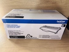 Brother TN-720 Black Toner Cartridge NEW OEM Genuine Sealed TN 720 HIGH YIELD picture