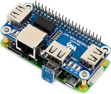 Raspberry Pi Zero GPIO interface 2W Ethernet USB HAT Case & Power Supply NEW picture