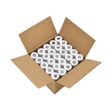 MFLABEL Thermal Receipt Paper Rolls - 50 Rolls of 3-1/8