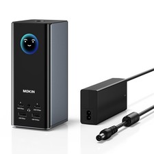 MOKiN Smart LCD Docking Station,18-Port Black, 18 IN 1 Laptop Station picture