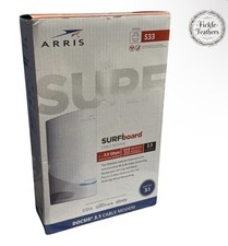 ARRIS SURFboard S33 DOCSIS 3.1 Cable Modem 3.5Gbps 2.5GbE White Sealed Box picture