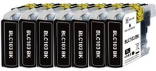 7PK BLACK Replacement Ink fits Brother LC103XL MFC-J285DW MFC-J870DW MFC-J450DW picture