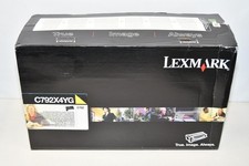 ^ New Lexmark C792 C792X4YG Yellow Toner Cartridge Genuine OEM #X6447 picture