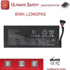 New 81Wh L23M2PK0 Battery fit For Lenovo Legion Go 8APU1 AMD Handheld L23B2PK0 picture