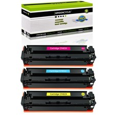 3PK CF400X CYM Toner Set Fits for HP 201X Color Laserjet Pro MFP M252dw M277dw picture