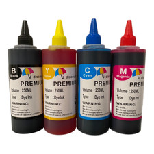 4x250ml Premium INK refill ink for Epson 522 502 ET-2720 ET-4700 Ecotank printer picture