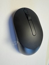 Dell MS3121Wt Black Wireless Mouse With Receiver Dongle Tested picture
