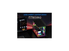 DIYPC IDX4-MicroATX-ARGB Black USB3.0/ Type C Tempered Glass Micro ATX Gaming picture