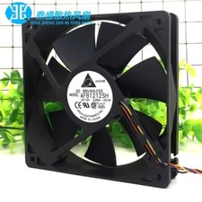 Delta AFB1212SH 12025 DC12V 0.80A 12CM 4-Wire Dual Ball Cooling Fan picture
