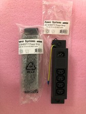 1 lot of 2 Conntek 55712 Server 10A 250V IEC Sheet F Power Strip Black picture