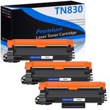 3PK TN830 TN830XL Toner Cartridge for Brother DCP-L2640DW HL-L2405W MFC-L2820DW picture