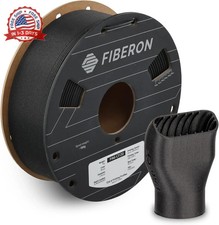 Fiberon PA6-CF20 Carbon Fiber Nylon Filament 1.75mm, Black, 1kg picture