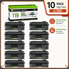 10PK C119 Toner Cartridge Compatible For Canon 119 ImageClass LBP6650dn MF5960dn picture