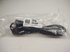 Dell DP/N 05120P Black AC Power Cable NEMA 5-15P to IEC C13 CN-05120P picture