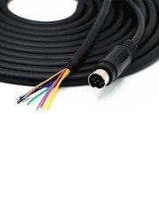 Mini-8P Cable ,Mini DIN 8 pin Male MD8 to Wire End Connecter Adapter Cable fo... picture