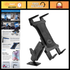 Heavy-Duty Tablet Mount with Drill Base for Vehicles, Desks & Workstations - Fit picture