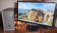 HP pavilion 590 i5-8400 16GB 256SSD 1TB HD Win11 WIFI Radeon 550 2GB Keyb Mouse  picture