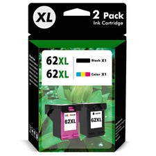 62XL Ink Cartridges Combo Pack for HP Envy 5663 5660 5540 7640 5740 5746 5665 picture