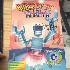 Rare Attack of the PETSCII Robots Commodore Super Bundle Signed and complete.   picture