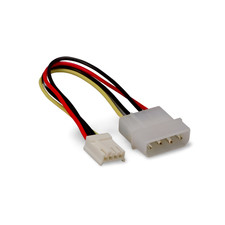 Power Cable 5.25 to 3.5 Adapter Molex - Black picture