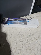 HP 990A Ink PageWide Cartridge M0J77AN Cyan-exp 03/2022.      #r32 picture