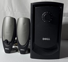 Dell A425 Zylux Multimedia Computer Speaker System Powered Subwoofer picture