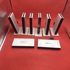Lot Of 8 StarTech USB 3.0 Docking Station - Silver (USB3SDOCKDD) picture