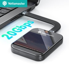 Portable 1TB 2TB Magnetic External SSD USB 3.2 Gen2x2 Solid State Drive 20 Gbps picture