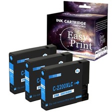 3PK PGI-2200 XL Ink Cartridge Cyan for Canon Maxify MB5420 iB4020 iB4120 Printer picture