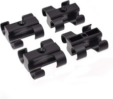 CCD4-4 Dual Cable Clip Clamp Fastening Wire Management 4 Pack (Dual 4 Gauge) picture