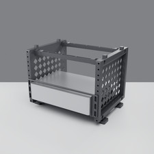 Universal 10 Inch Rack Shelf 1.5U Deep Vented Tray for GeeekPi DeskPi Homelab picture