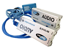 Gefen Digital Audio Extender with Pwr Supply Receiver RM34318 + Sender SM34318 picture