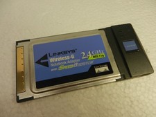 Cisco-Linksys WPC54GS Wireless-G Notebook Adapter With Speed Booster picture
