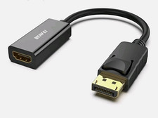 BENFEI DisplayPort Male to HDMI Female Adapter 150mm Black Gold-Plated picture