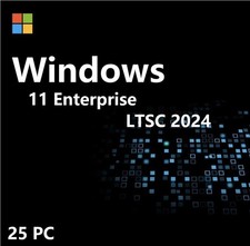 Windows 11 Enterprise LTSC 2024 High End 25PC Use For Multiple Devices ✔ USB picture