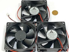 3 Pieces  GDStime Fan 24v 3d printer GDA 8025 80mm 25mm 2pin Brushless DC G14 picture