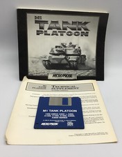 M1 Tank Platoon, Commodore Amiga, With Manual, Technical Supplement, Key Overlay picture