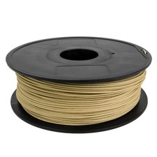 Gizmo Dorks 3mm (2.85mm) Wood Filament 1kg for 3D Printers, Natural picture